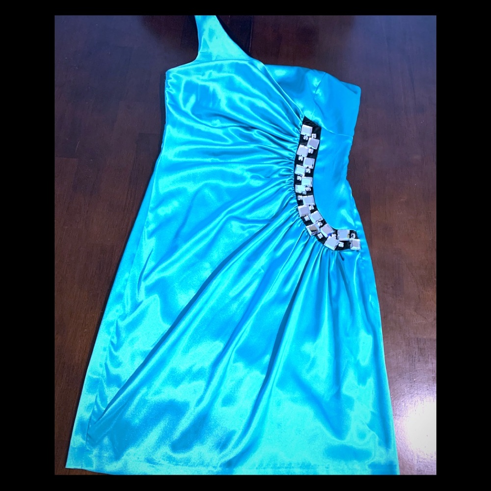 Beautiful Teal colored dress